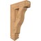 Ekena Millwork Funston Arts & Crafts Smooth Bracket, Western Red Cedar, 5 1/2"W x 22"D x 34"H BKT06X22X34FST03SWR - alternate 1